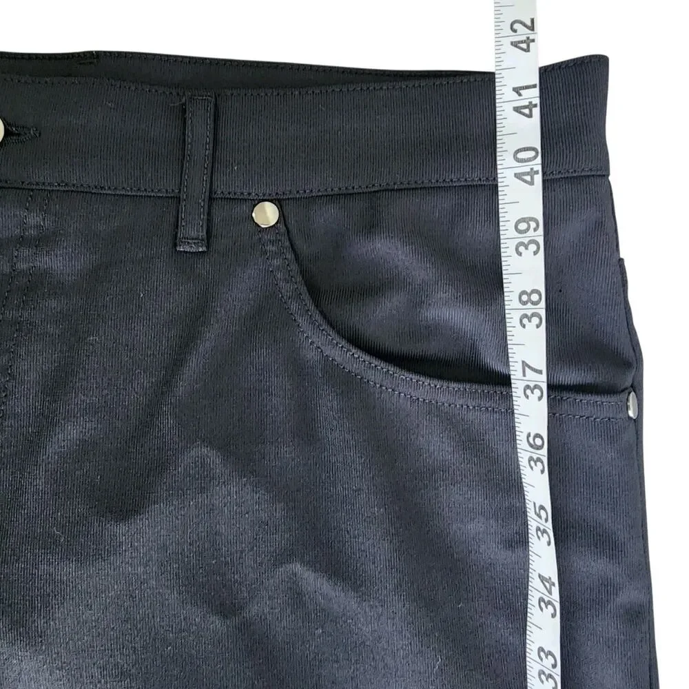St. Croix Collections Men’s Wool Blend Pants Black Size 38 Made in Italy